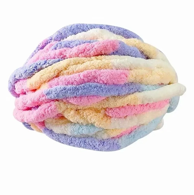 Woven Scarf Blanket - Set 5 Pezzi Filato Spesso in