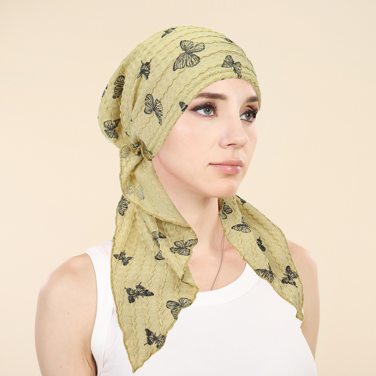 Head Wrap Turban - Hijab Musulmano da Donna, Copricapo Morbido