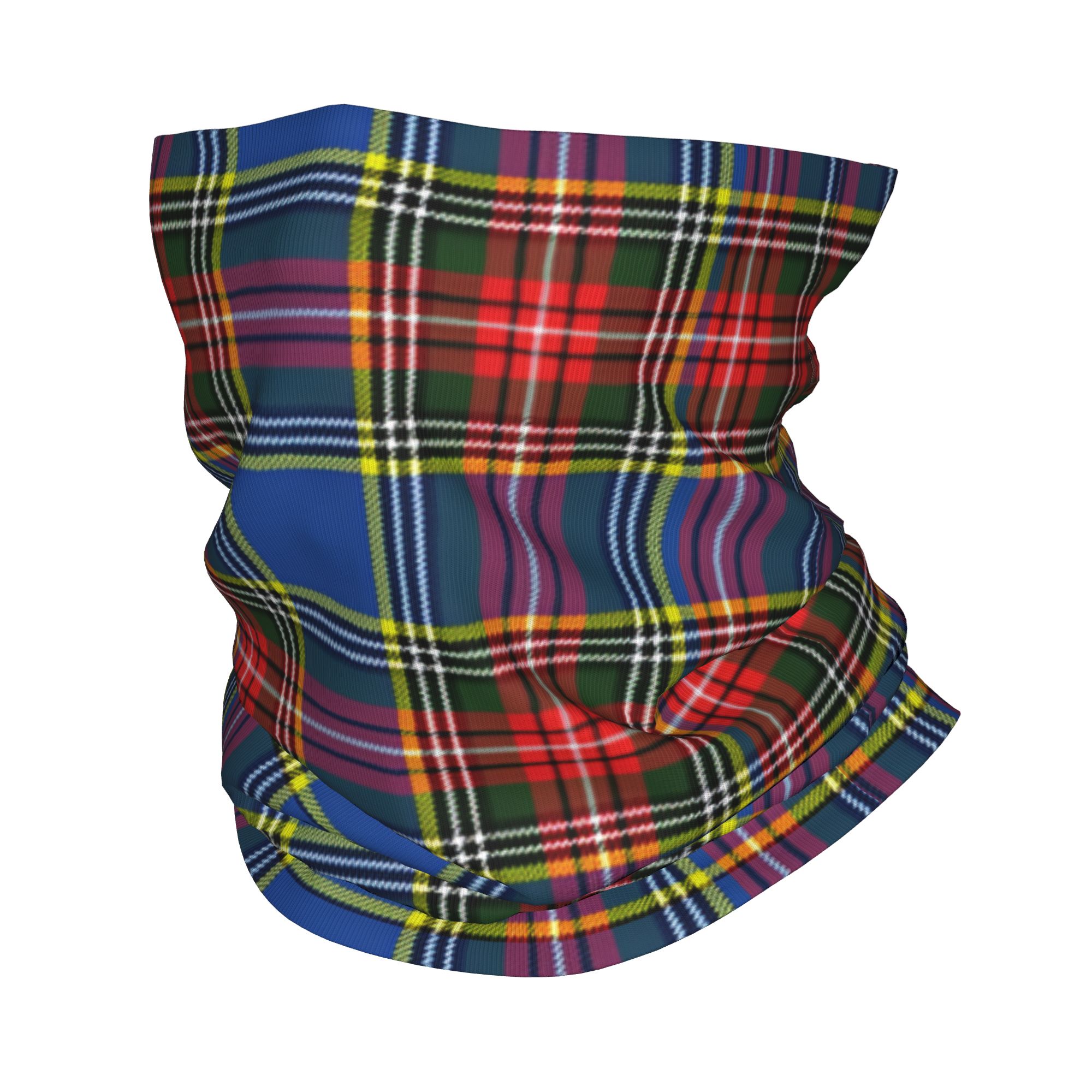 Neck Warmer Tube - Personalizzato Royal Tartan Plaid Inverno Fascia