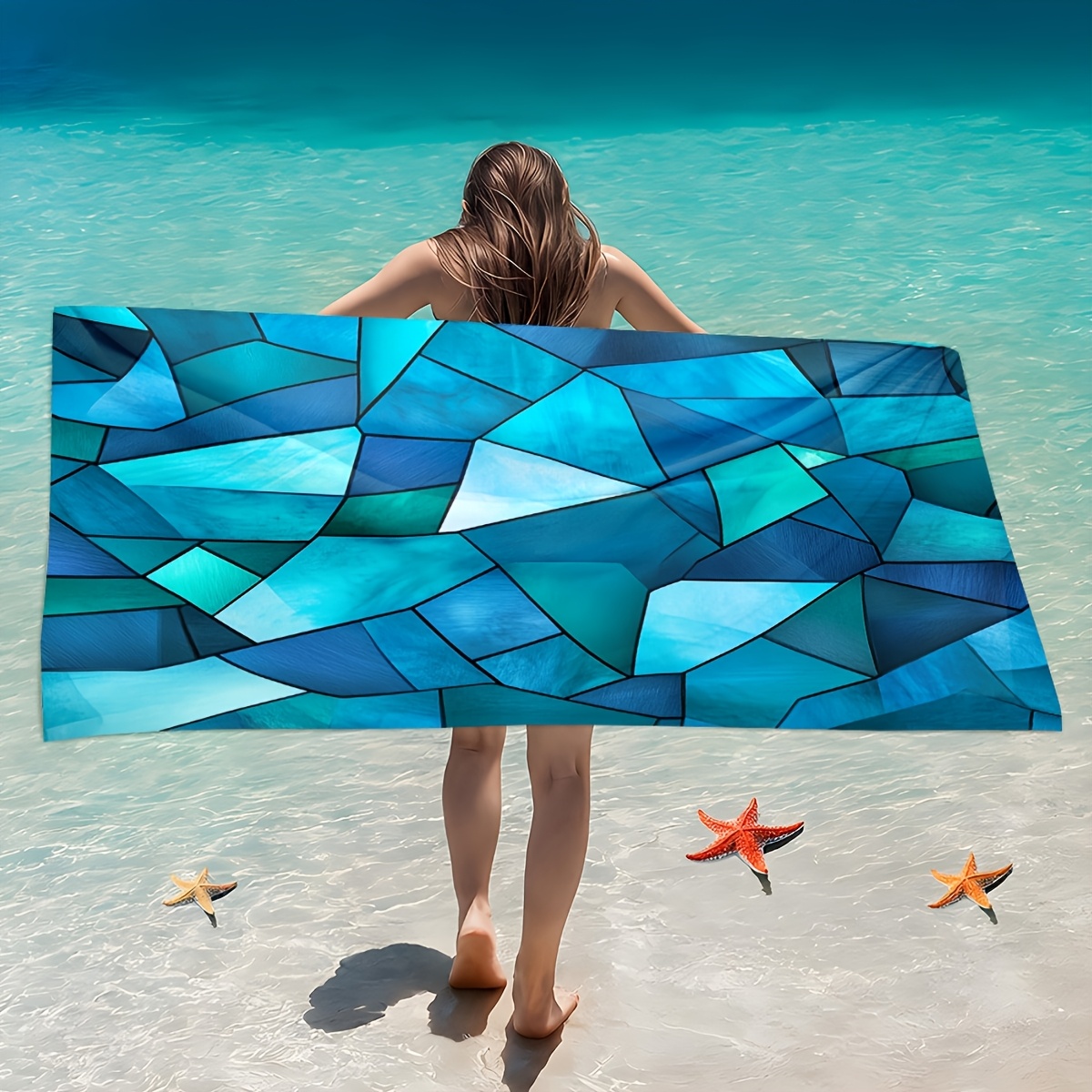 Classico telo mare bandana con - Woven Scarf Blanket recensione e prezzo