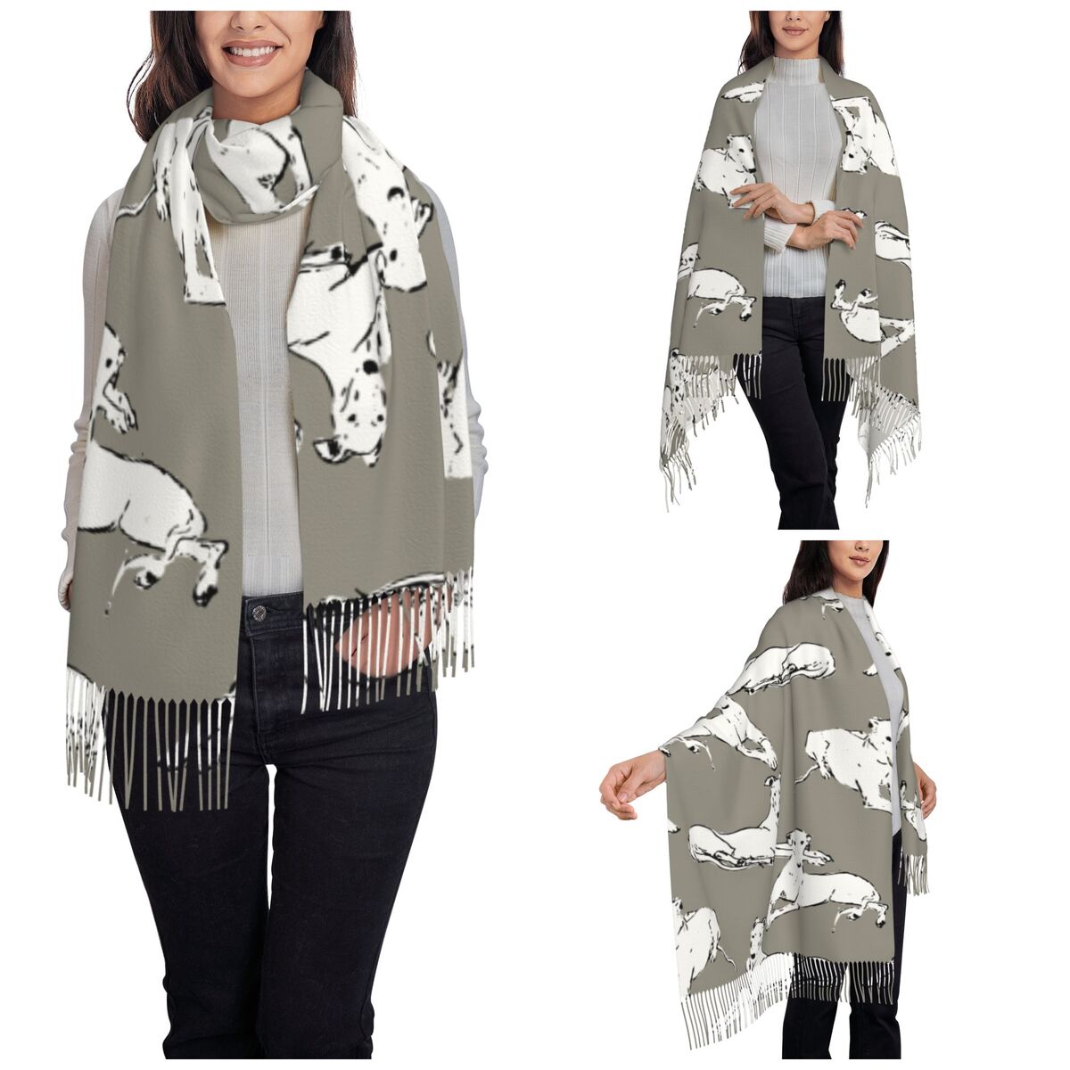 Sciarpa rilassante levriero Wh - Pashmina Wrap Large recensione e prezzo