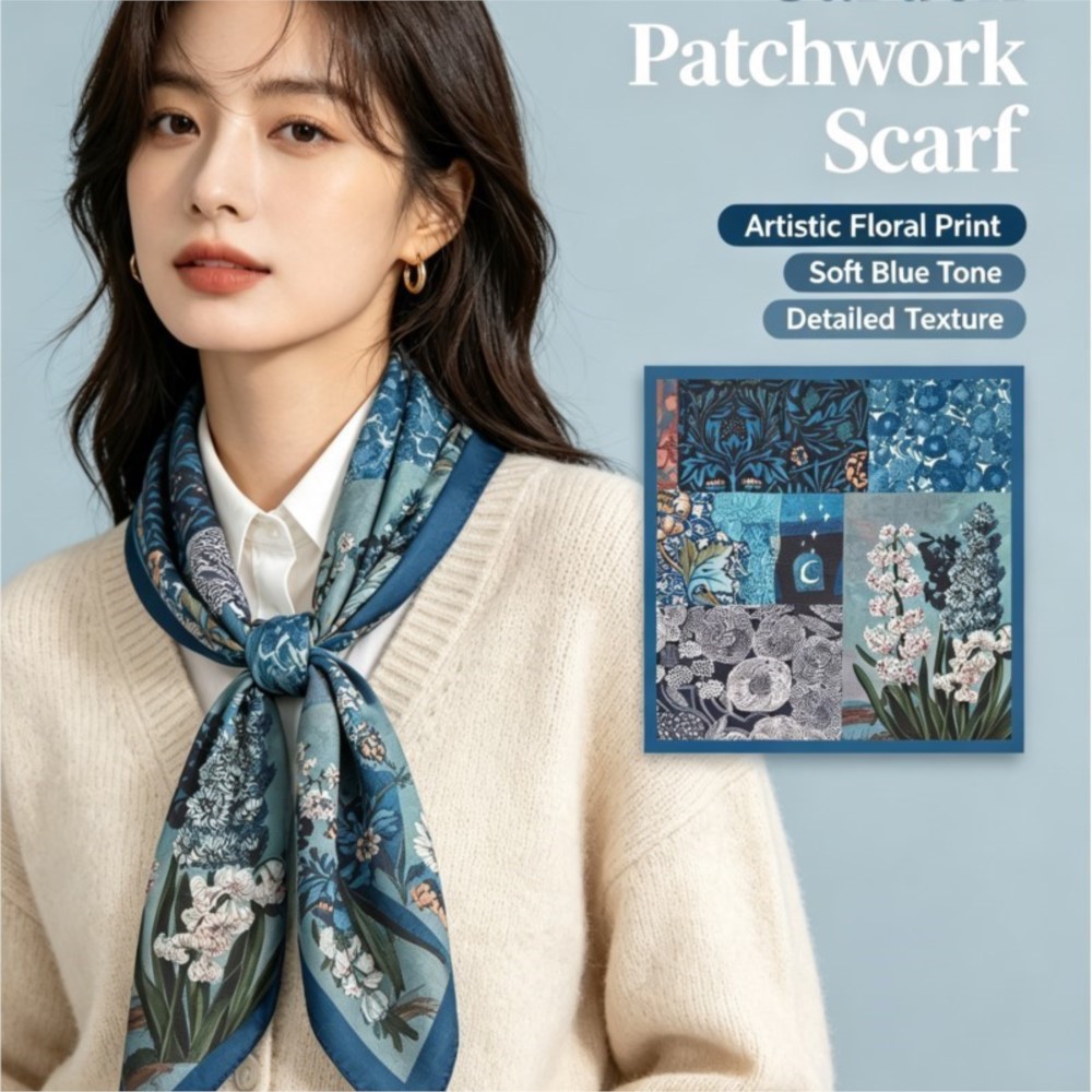 Foulard Quadrato Paisley Retrò - Bandana Cotton recensione e prezzo