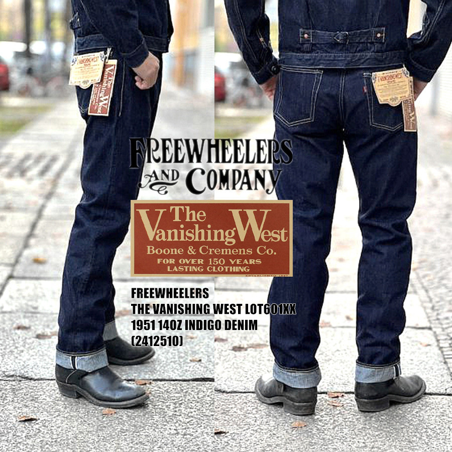 FREEWHEELERS 601XX 1951 cinque - Levis Jeans 501 recensione e prezzo