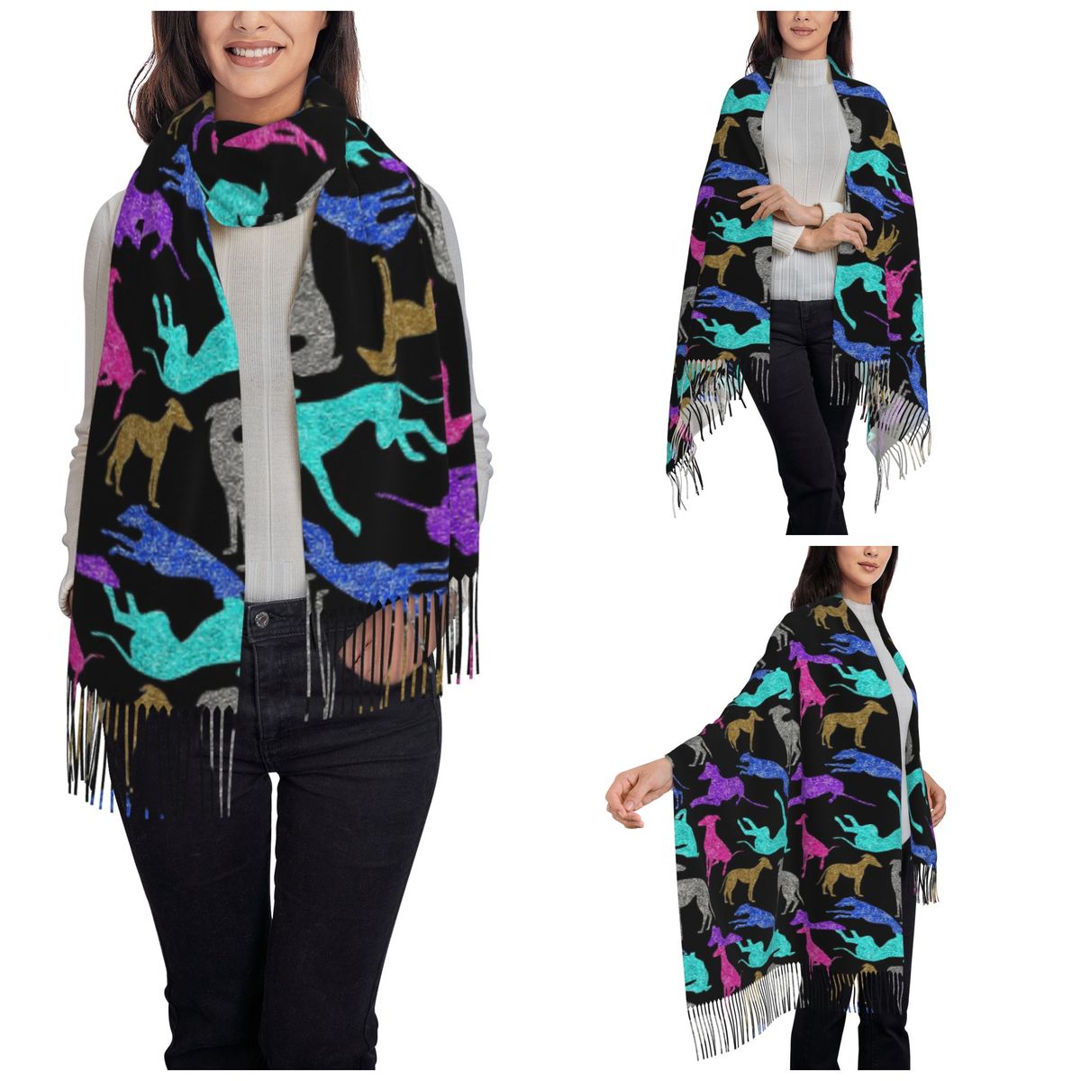 Sciarpa combinata Greyhound Sc - Pashmina Wrap Large recensione e prezzo
