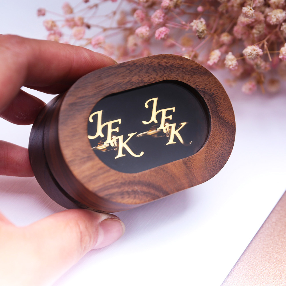 Gemelli con prima lettera pers - Tie Clip Silver recensione e prezzo