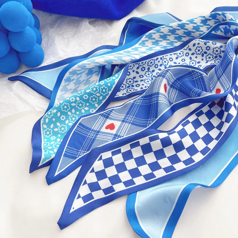 Sciarpa in seta blu Klein, nuo - Bandana Cotton recensione e prezzo