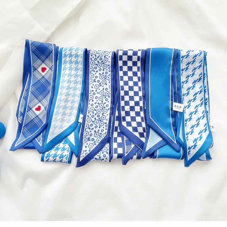 Sciarpa in seta blu Klein, nuo - Bandana Cotton recensione e prezzo