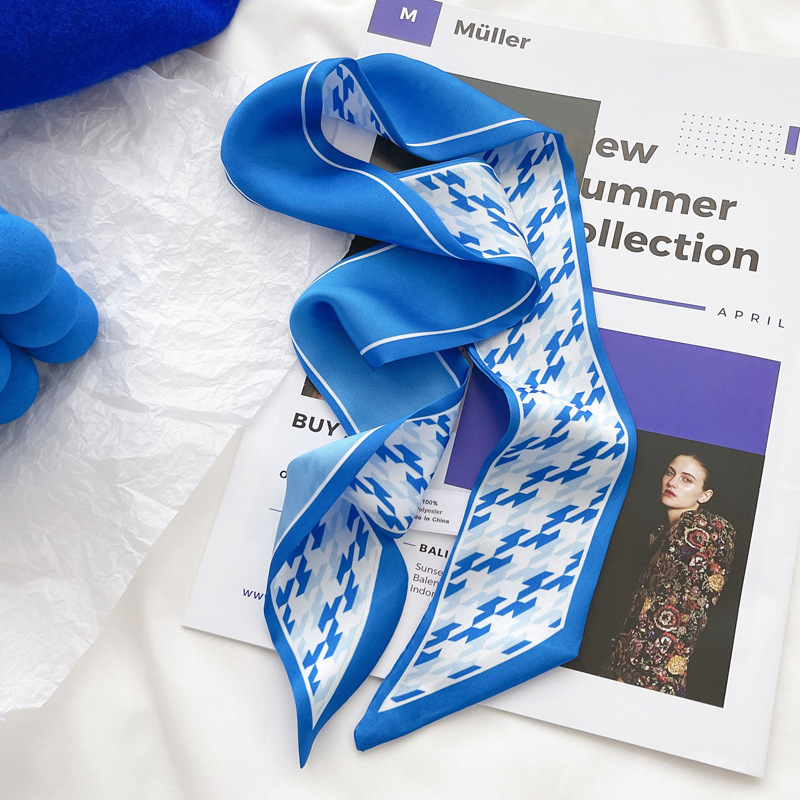 Sciarpa in seta blu Klein, nuo - Bandana Cotton recensione e prezzo